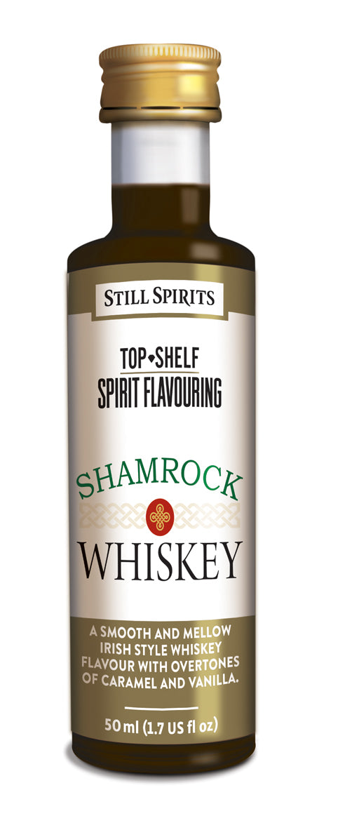 10 x Still Spirits Top Shelf Shamrock Irish Whiskey