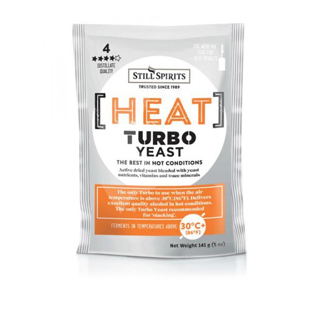 Still Spirits Heat Turbo Yeast - 10 Pack