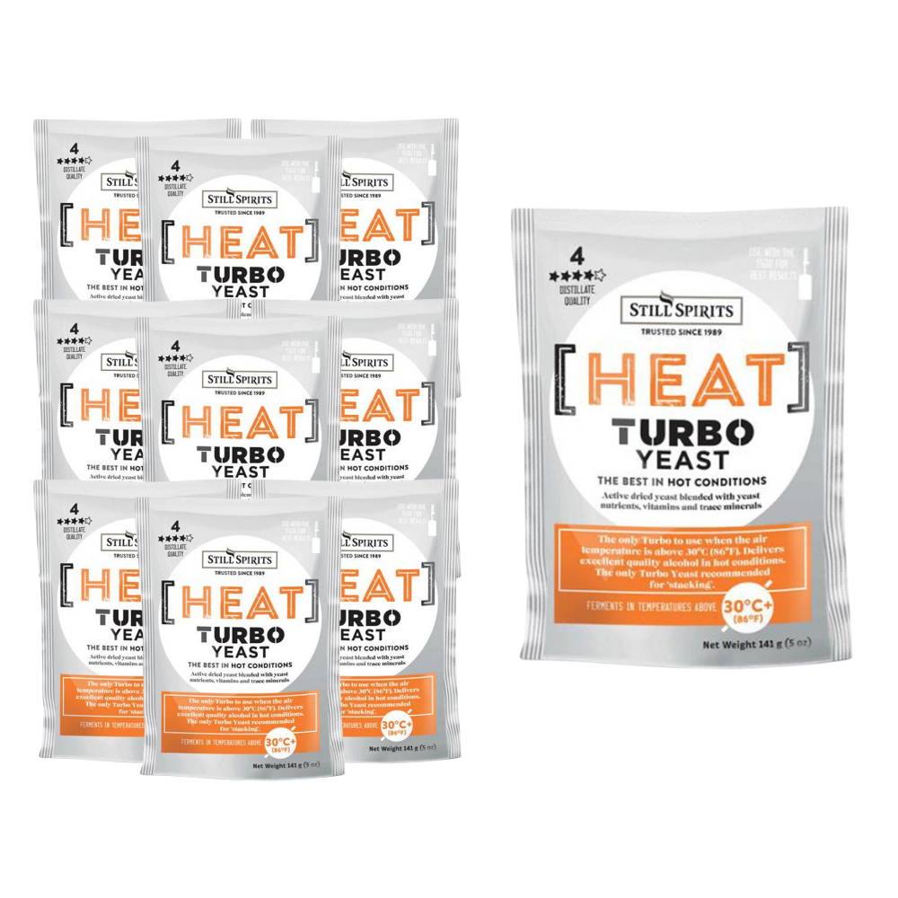 Still Spirits Heat Turbo Yeast — turbo yeast for home distilling