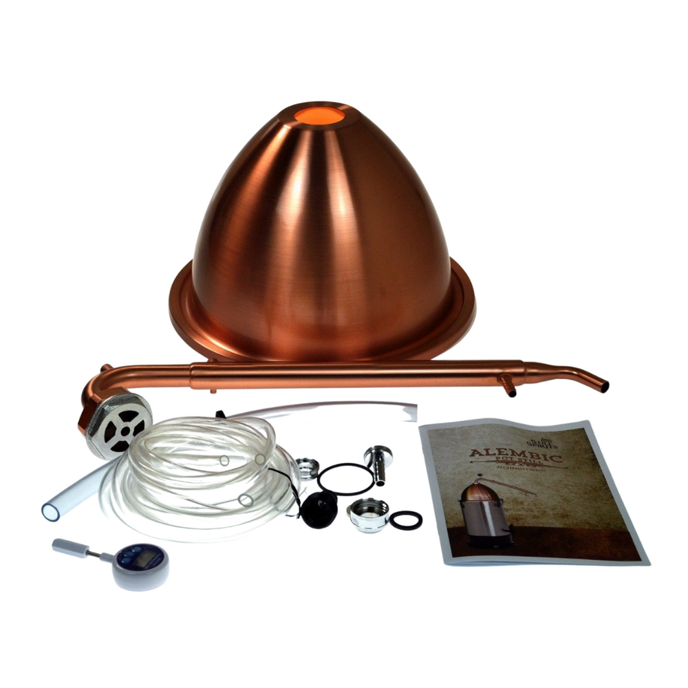 Turbo 500 Ultimate Distillery Kit - Copper T500, Alembic Pot Still & Filter Pro