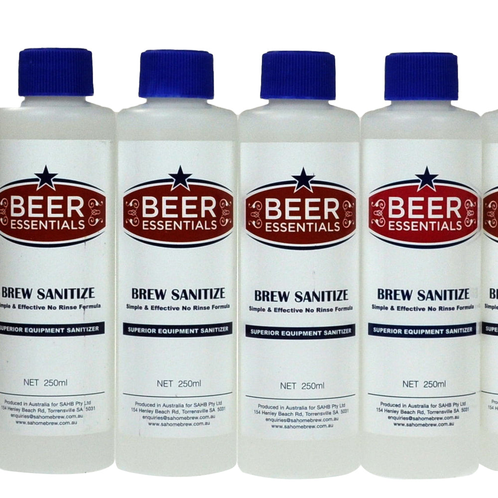 10 Pack Brew Sanitize 250ml No-Rinse Santiser