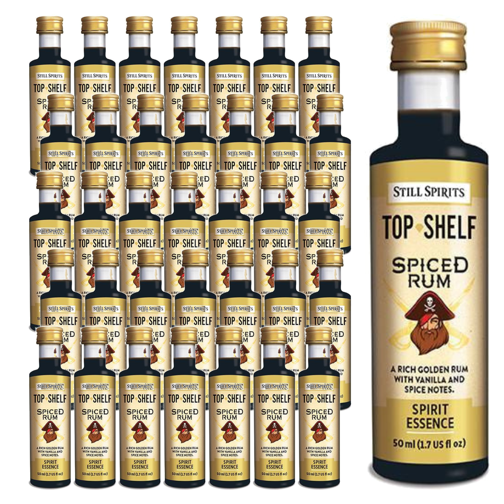 36 Pack Still Spirits Top Shelf Spiced Rum Essence