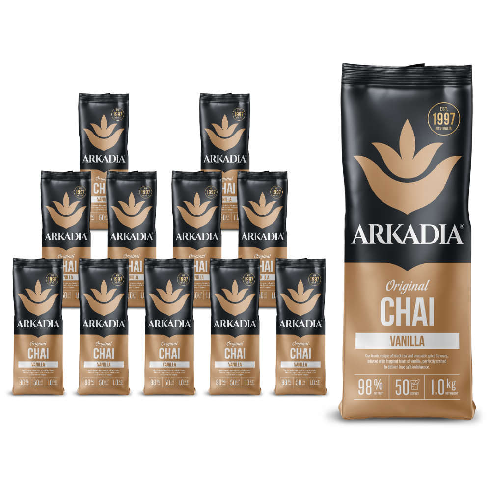 Arkadia Chai Tea Vanilla 1Kg — café and beverage supplies