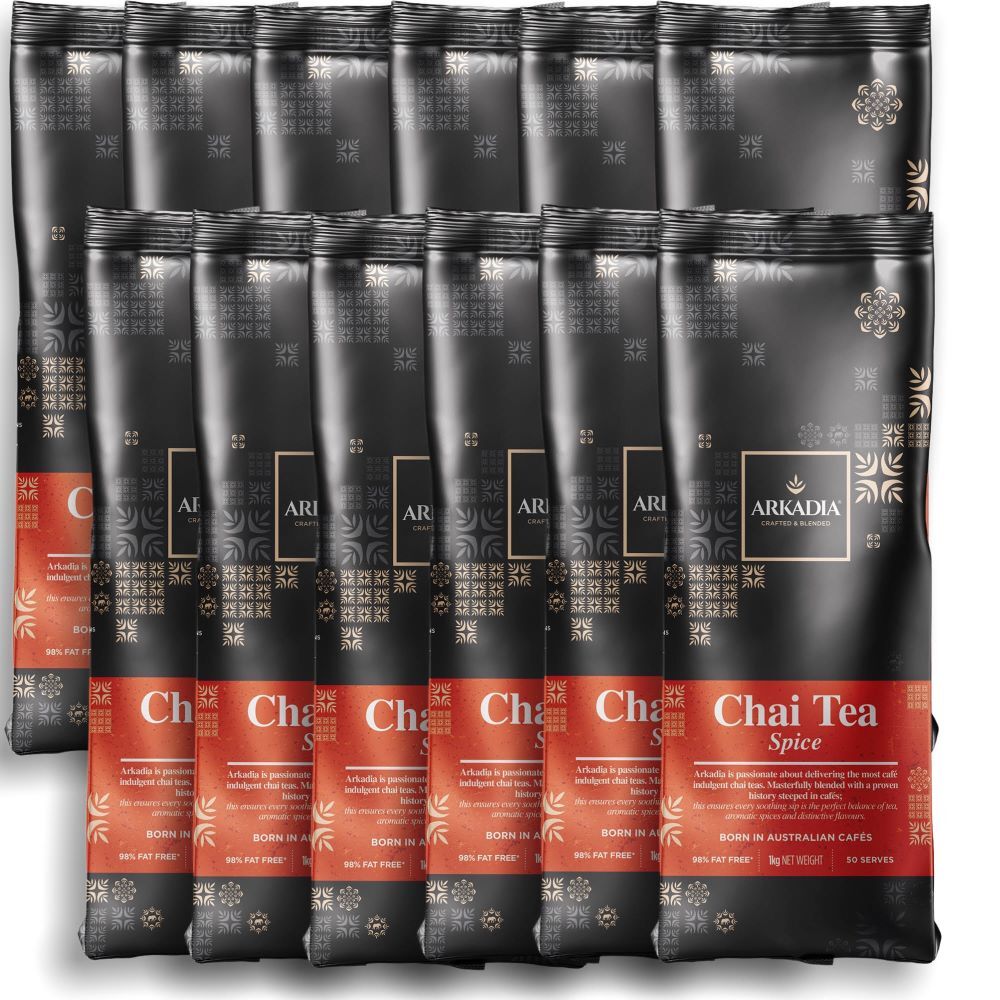 12 x Arkadia Chai Tea Spice 1Kg