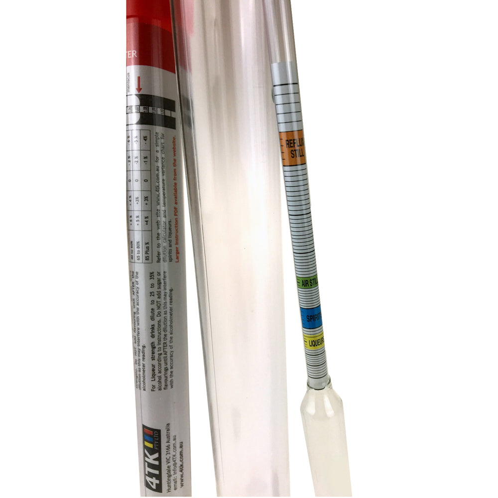 Alcoholometer & Test Flask