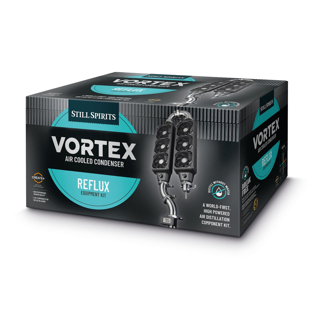 Vortex reflux equipment kit retail box