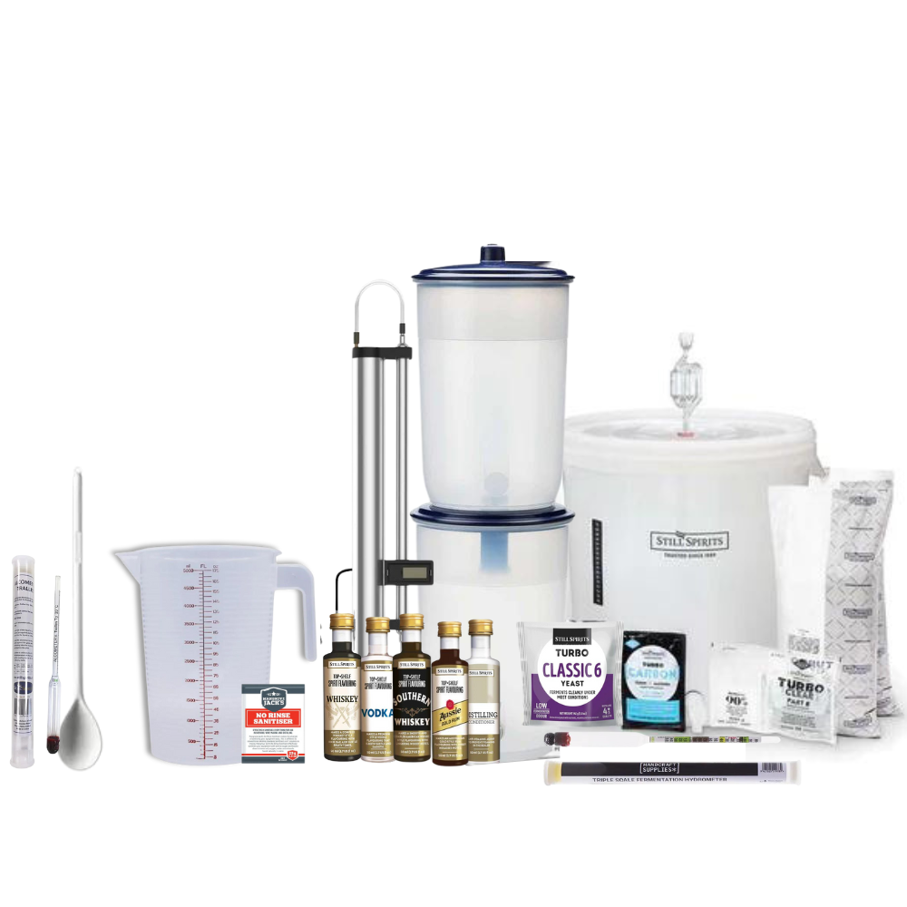 Still Spirits Turbo 500 Stainless Steel Still KIT — turbo yeast for home distilling