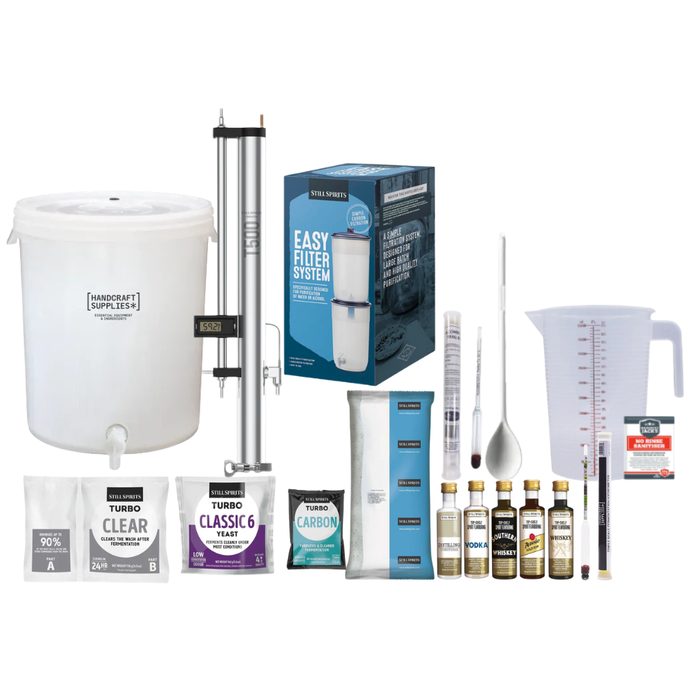 Still Spirits Turbo 500 Stainless Steel Still KIT - Premium Distillation System