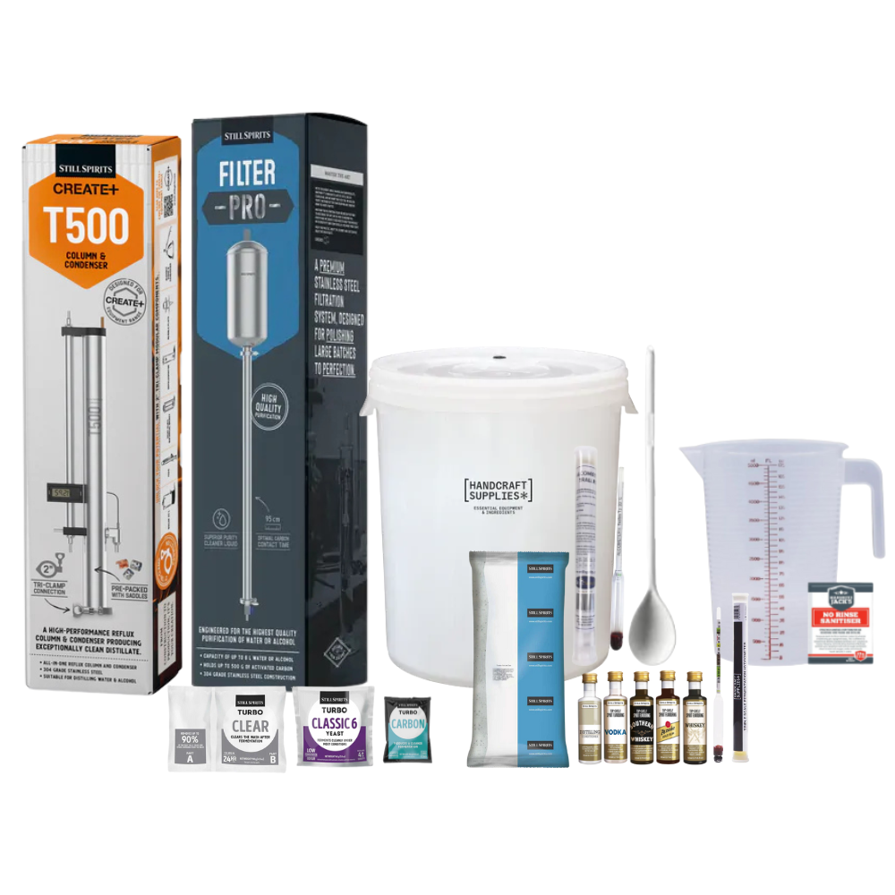 Turbo 500 Stainless Steel PRO KIT - T500 & Filter Pro