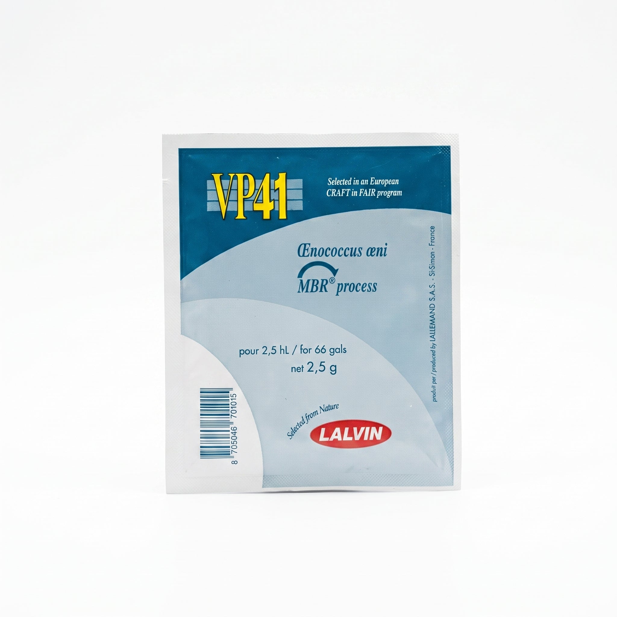 Malolactic culture VP41 2.5g /250 lt dose