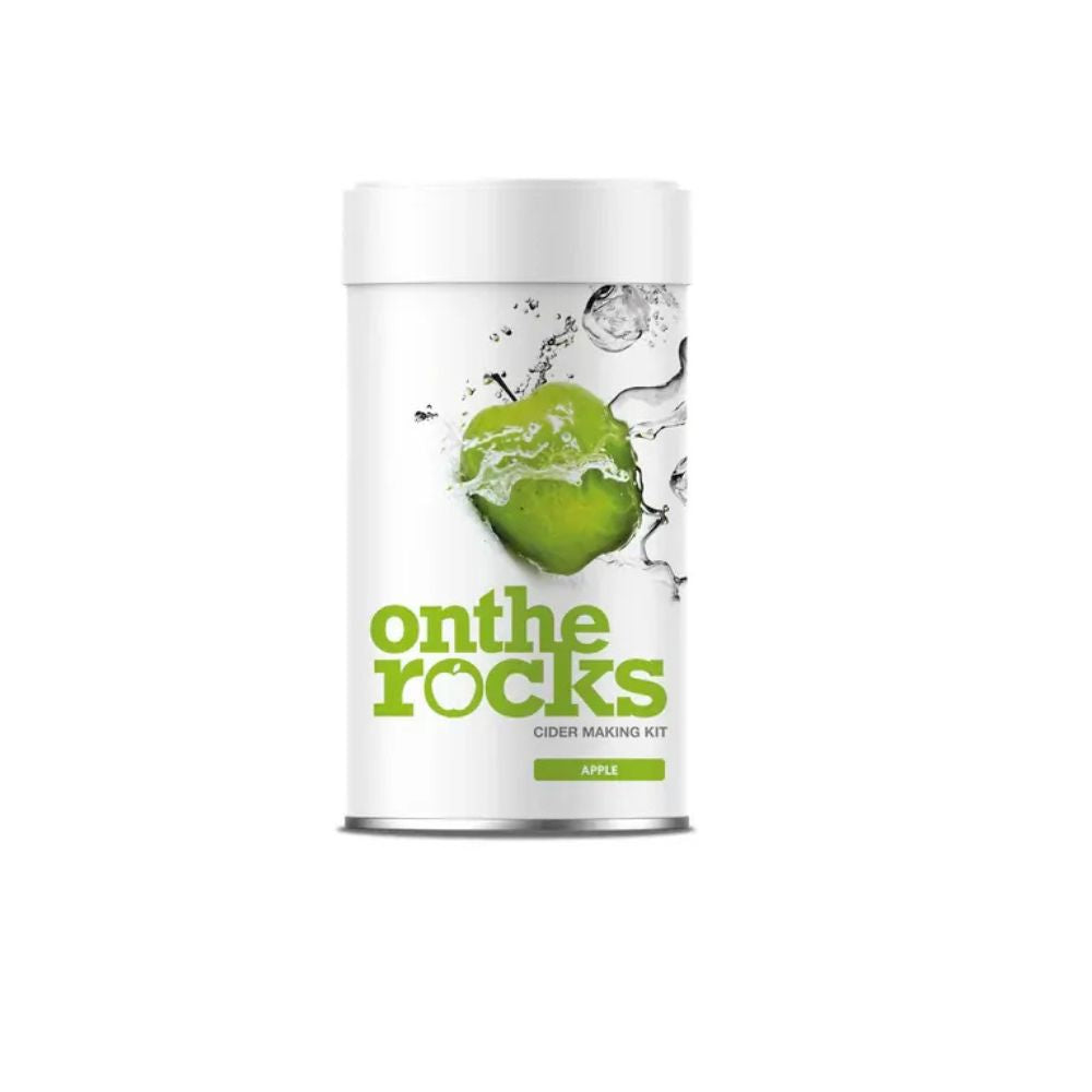 on the rocks apple cider